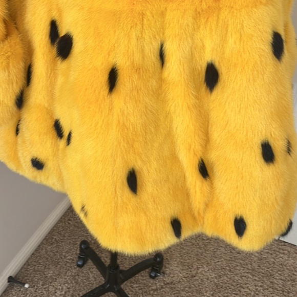 Rare, vintage, mink, and fox peplum coat from Paris by Lecoanet Hemant vintage - Picture 7 of 11